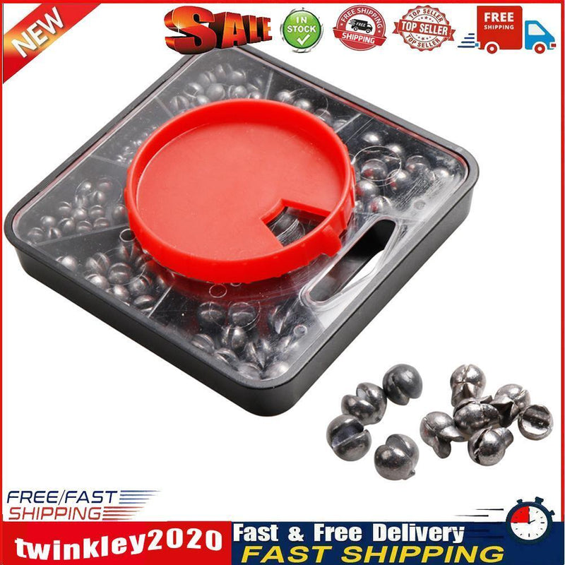 100 Pack Tungsten Sinkers Weights for Carp Fishing Tackle Tool Accessories Newly