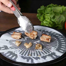 100pcs Round Parchment Paper Silicone Oil Non-Stick Pad Papers White Baking H0L9
