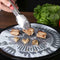100pcs Round Parchment Paper Silicone Oil Non-Stick Pad Papers White Baking H0L9