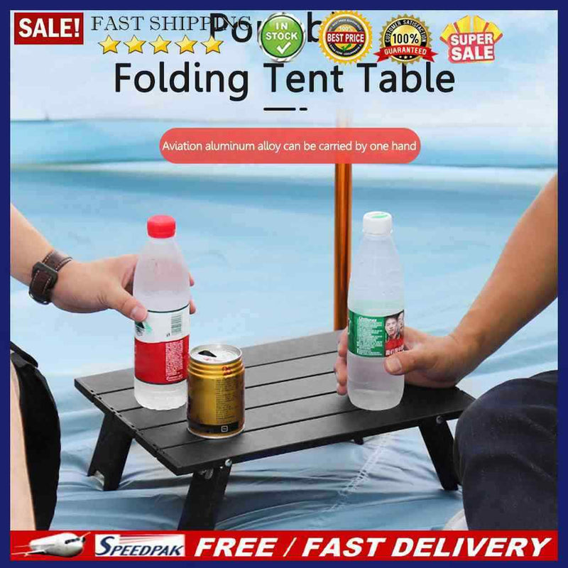 Lightweight Foldable Plate Table Outdoor Folding Table for Camping Tent Picnic