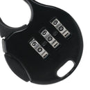3 Digit Code Combination Password Lock Schoolbag Anti-theft Lock (Black) Newly