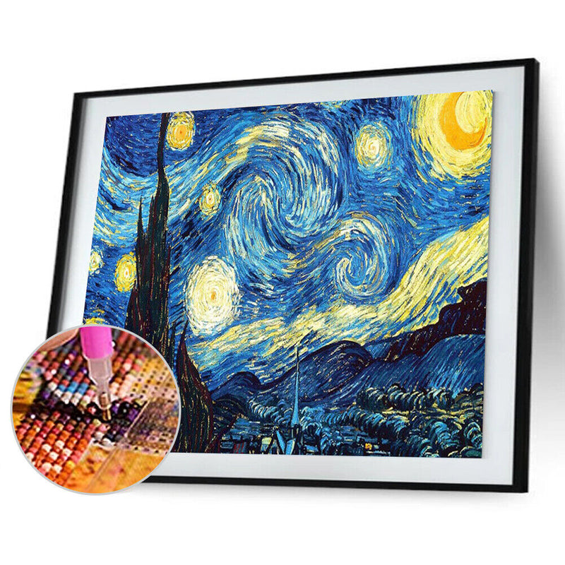 Diamond Painting Starry Night Full Round Rhinestone