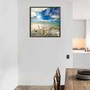 5D Diamond Painting Seaside Starfish Full Round Rhinestone DIY Home Decorat
