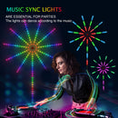 156LED Firework Light Kit with Music Sound Remote Control for Holiday Decoration