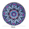 5D DIY Diamond Painting Mandala Wooden Round Coaster Cup Cushion (AA1058-8)