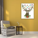 14CT Stamped DIY Cross Stitch Kit Xmas Antlers Embroidery Needlework (D332)