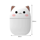 USB Mini Air Humidifier Cute Aroma Diffuser with Night Light USB Mute Purifier