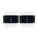 2 Packs Solar Light Garden Decor Solar Lamp Outdoor for Home (Round White L