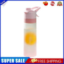 Spray Water Bottle Large Cooling Summer Outdoor Sport Drinking Cup (Pink)