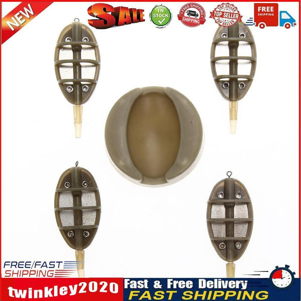 Method Feeder (15g,20g,25g,35g) Sinker Quick Release Mould set for Fishing Newly