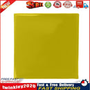 Motorcycle Seat Gel Pad Shock Absorption Mat Cushion Yellow (25x25x1cm) Newly