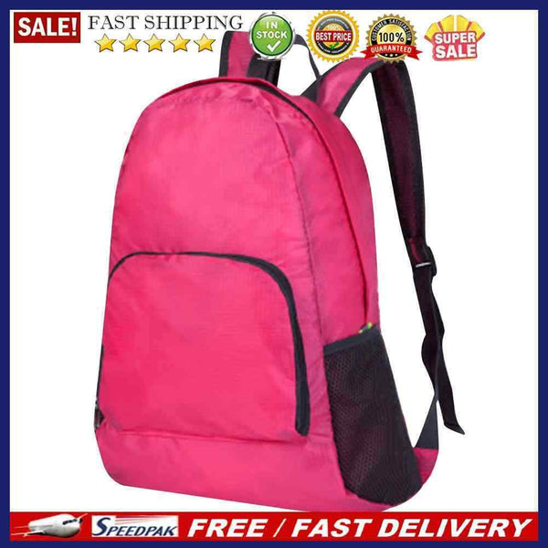 Lightweight Backpack 20L Folding Nylon Outdoor Sports Travel Trekking Rucks