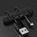 Cable Organizer Silicone USB Cable Winder Desktop Tidy Management Cable Holder
