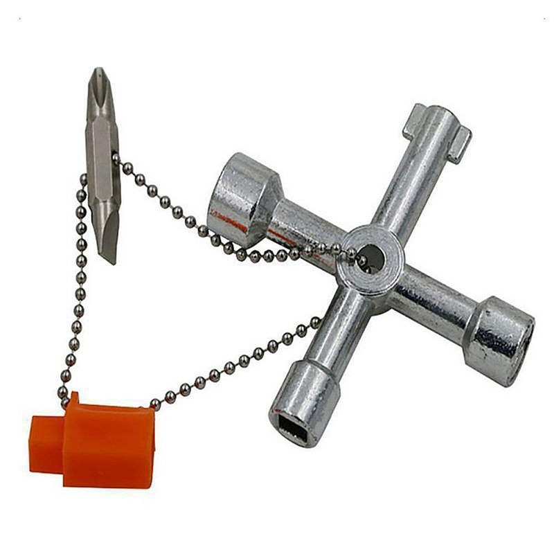 Multi-use Cross Switch Key Wrench High Speed Rail Car Subway Door Spanner Newly