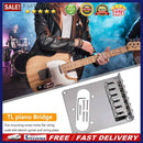 6 Saddles Guitar Bridge Adjustable String for Electric Guitar Replacement Parts