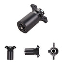 12V Car Plug 7 PIN Trailer Plug American 7 Way Blade Round Connector Traile