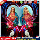 5D DIY Priest Full Round Drill Diamond Painting Mosaic Rhinestone Drawing Newly