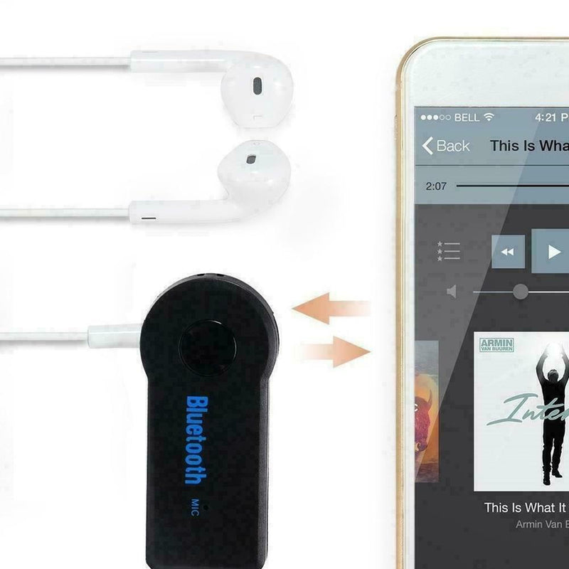 Wireless Bluetooth Receiver AUX Audio Stereo Music Car W5S6 V3.0+EDR D2Y7