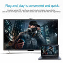 VGA to HDMI-Compatible Male to Female 1080P Adapter Converter w/USB Power Supply