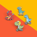 Jewelry Gift Animal Badge Enamel Pin Denim Jackets Lapel Pin Dinosaur Brooch