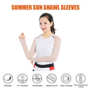 Cooling Shawl Arm Sleeve Breathable Ice Silk Anti UV for Running Cycling Hi