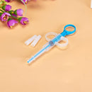 Dog Cat Piller Medicine Dispenser Pills Injection Needle Pet Feeder(Blue) Newly