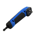 90 Degree Right Angle Extension Screwdriver Socket Holder Adapter (Blue)