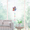 #A Crystal Wind Chime Light Catcher Diamond Prisms Pendant Window Hanging Orname