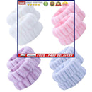 Spa Wrist Washband Prevent Liquids From Spilling Scrunchies Cuffs (Pack of