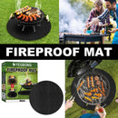Fire Pit Mat - Fire Heat Resistant Pad for Under Grill Bonfires Grass Garden