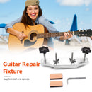 Acoustic Guitar Fixture Bonding Bridge Clamp Clip Stainless Steel Luthier T