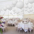 8"" Round Paper Lantern DIY Paper Ball Lamp for Wedding Party Holiday Decor