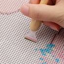 Head 5D Diamond Painting Point Drill Pen Wooden Handle Diamond Painting Tool