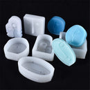 Silicone Candle Mold Aromatherapy Candle Plaster Sculpture Mould Abstract Face