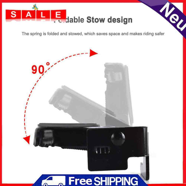 Anti-Slip Folding Footrest Bicycle Foot Pedals Rear for Electric Mountain Bike