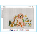 5D DIY Full Drill Diamond Painting Animals Cross Stitch Embroidery Home Wall Dec