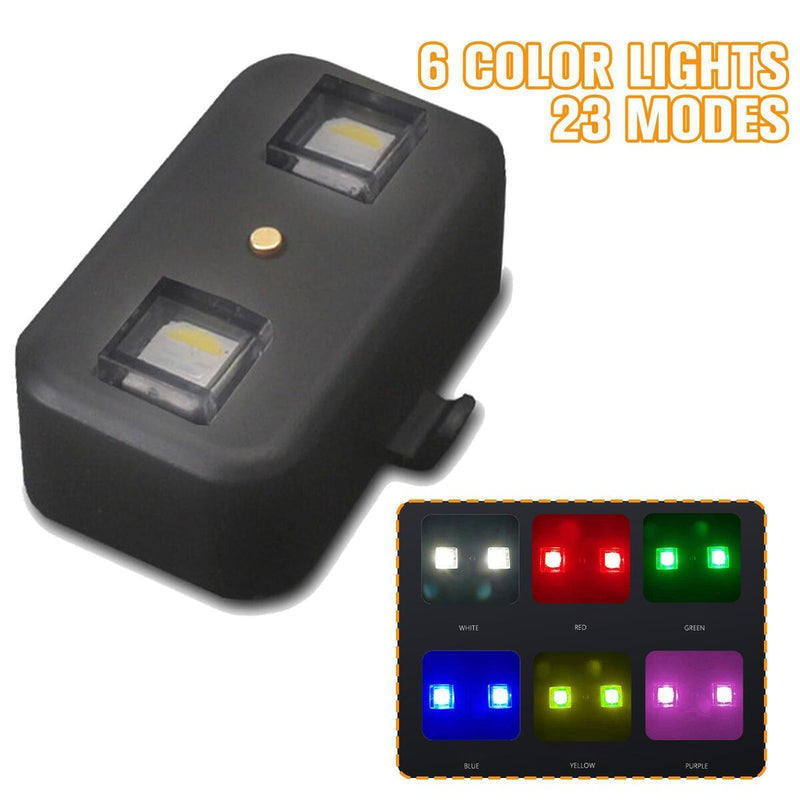Wireless Flashing Navigation Lights Yacht Bike Aircraft Strobe Light Y7L0