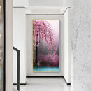 Peach Blossom Oil Paint By Numbers Kit DIY Acrylic Painting on Canvas Frame