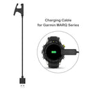 1m USB Charging Clip Charger Data Cable Wire Cord for Garmin MARQ Series Newly