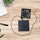 Outdoor Solar Panel Ventilator Fan 5W 6V Greenhouse Exhaust Fan Air Extractor