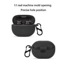 Silicone Cover for SoundPEATS Mini Pro Wireless Earphone Case (Black) Newly