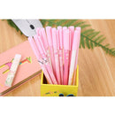 Creative School Office Flower Stationery Cute Style Gel Pen Pink