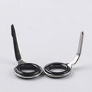 Steel Oval Tip Repair Kit Eye Ceramic Ring Single Leg Fishing Rod Guide
