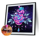 5D Diamond Painting Kit Pendant Flower Full Round Drill Rhinestone DIY Wall