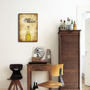 Still Life Sheet Metal Drawing Metal Painting Tin Wall Home Poster Bedroom Si
