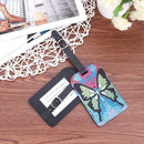 DIY Special Shape Diamond Painting Butterfly Shape Luggage Boarding Pass Label