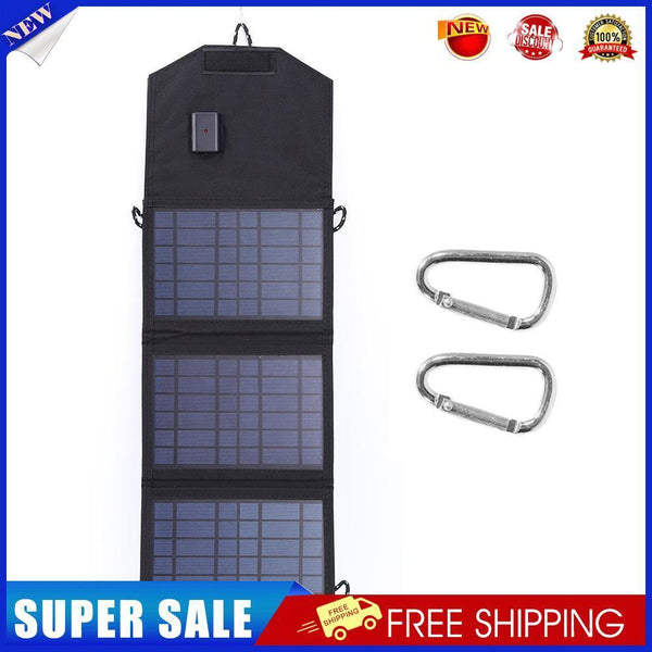 30W 5V USB Solar Panel Pack Waterproof Outdoor Camping Foldable Charger