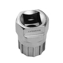 Bicycle Freewheel Flywheel Lockring Repair Service Tool Puller Nickel Plati