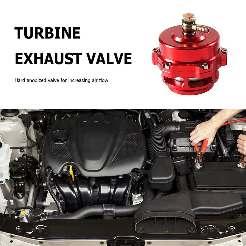 Turbo Blow Off Valve External Wastegate 50mm BOV with Weld on Aluminum Flange