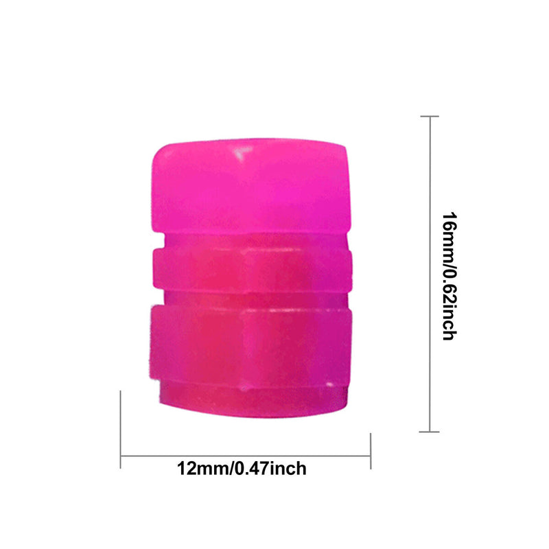 4pcs Tire Valve Caps Illuminated Tire Air Cap Universal Wheel Cover for Bicyc
